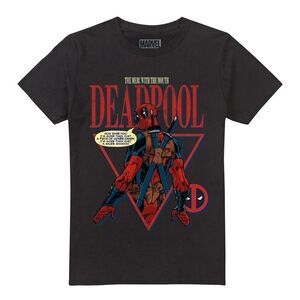 Deadpool Mens Cover Candy T-Shirt / Black